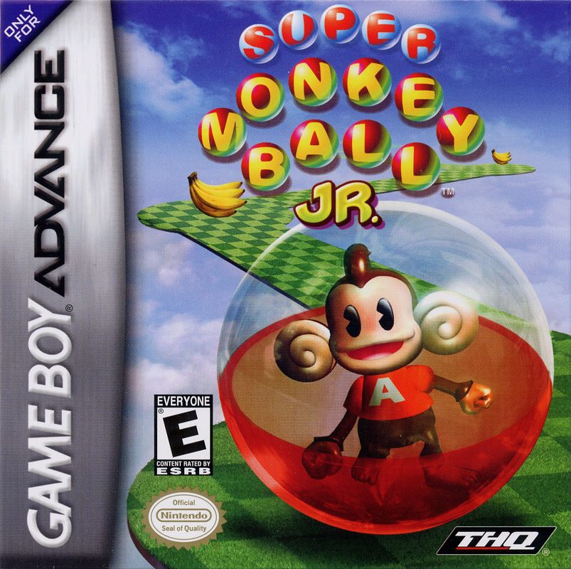 Super Monkey Ball box art for N-Gage